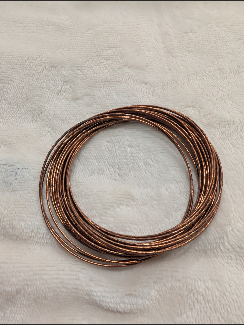 Copper Multi-Bangle Bracelet Set